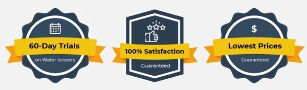 garanties alkaline water plus